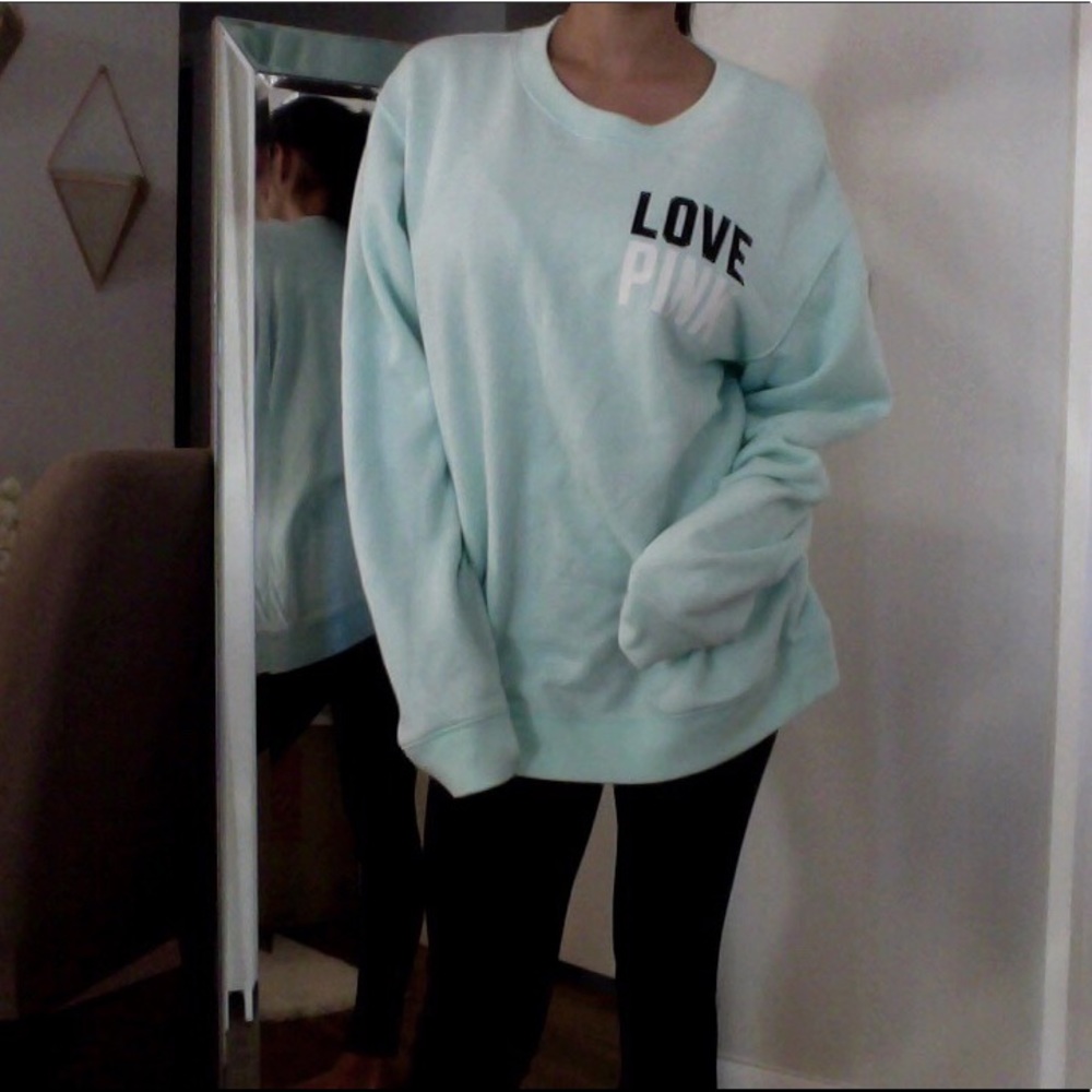 PINK Victoria’s Secret Mint Pullover